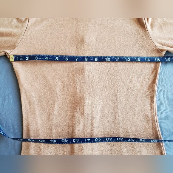 Vintage Playboy Zip Up Tan Light Coat Size Small - Picture 7 of 9